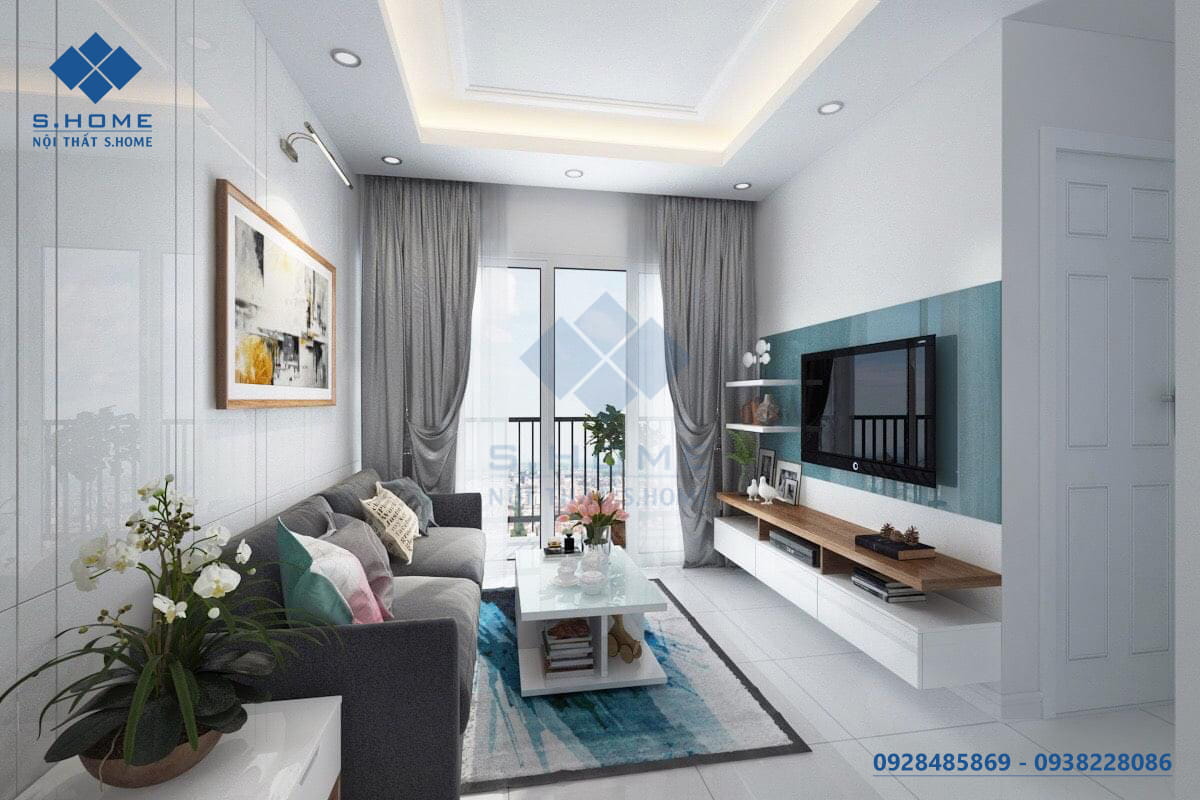 Thi Công Nội Thất Chung Cư Sang Trọng - 2 PN